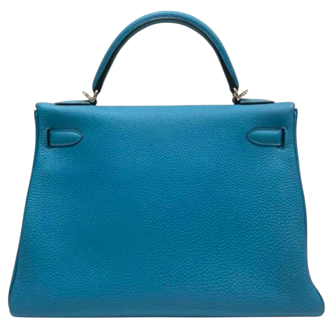 Hermes Kelly 32 BLUE IZMIR CLEMENCE
