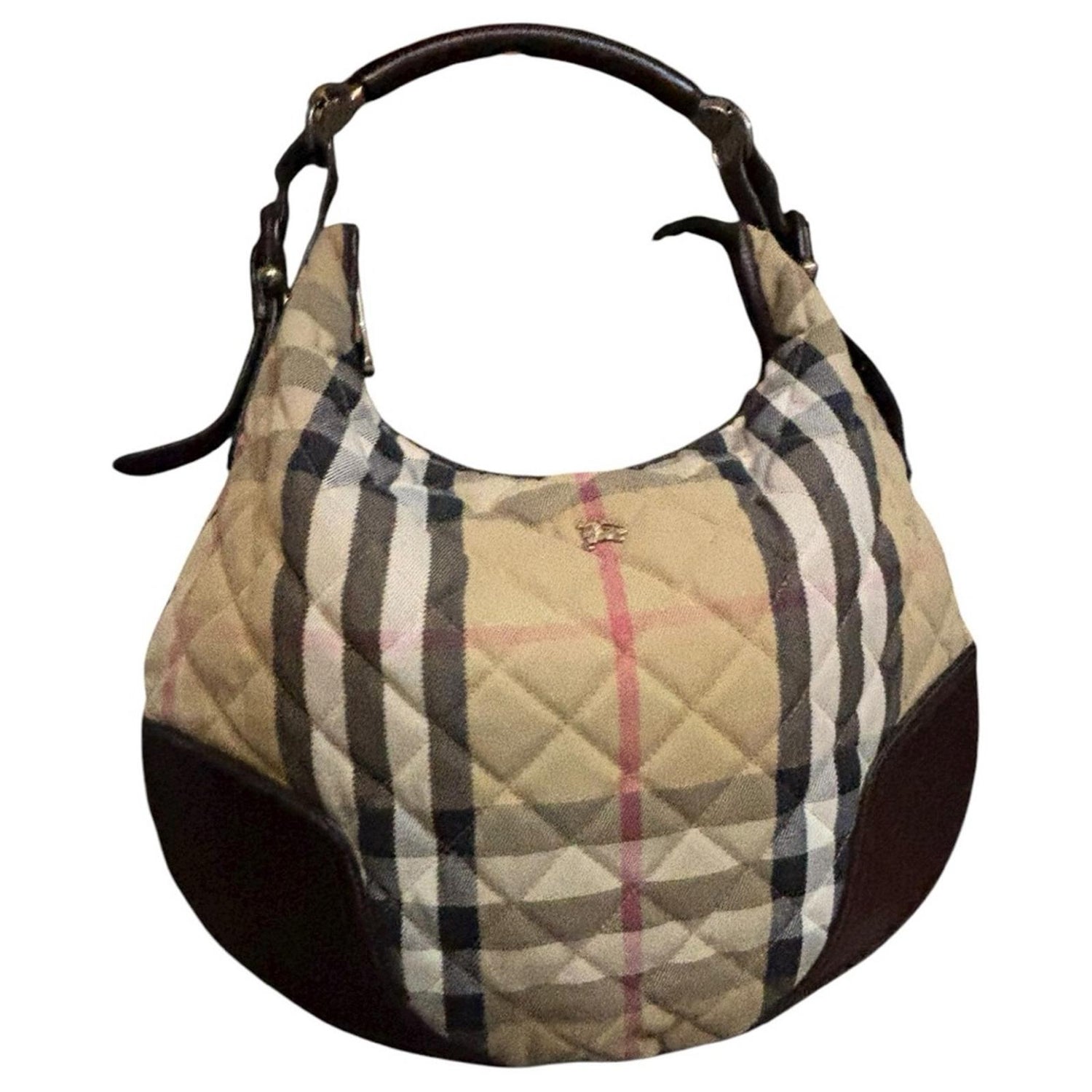 Burberry House Check Quilted Hoxton Hobo