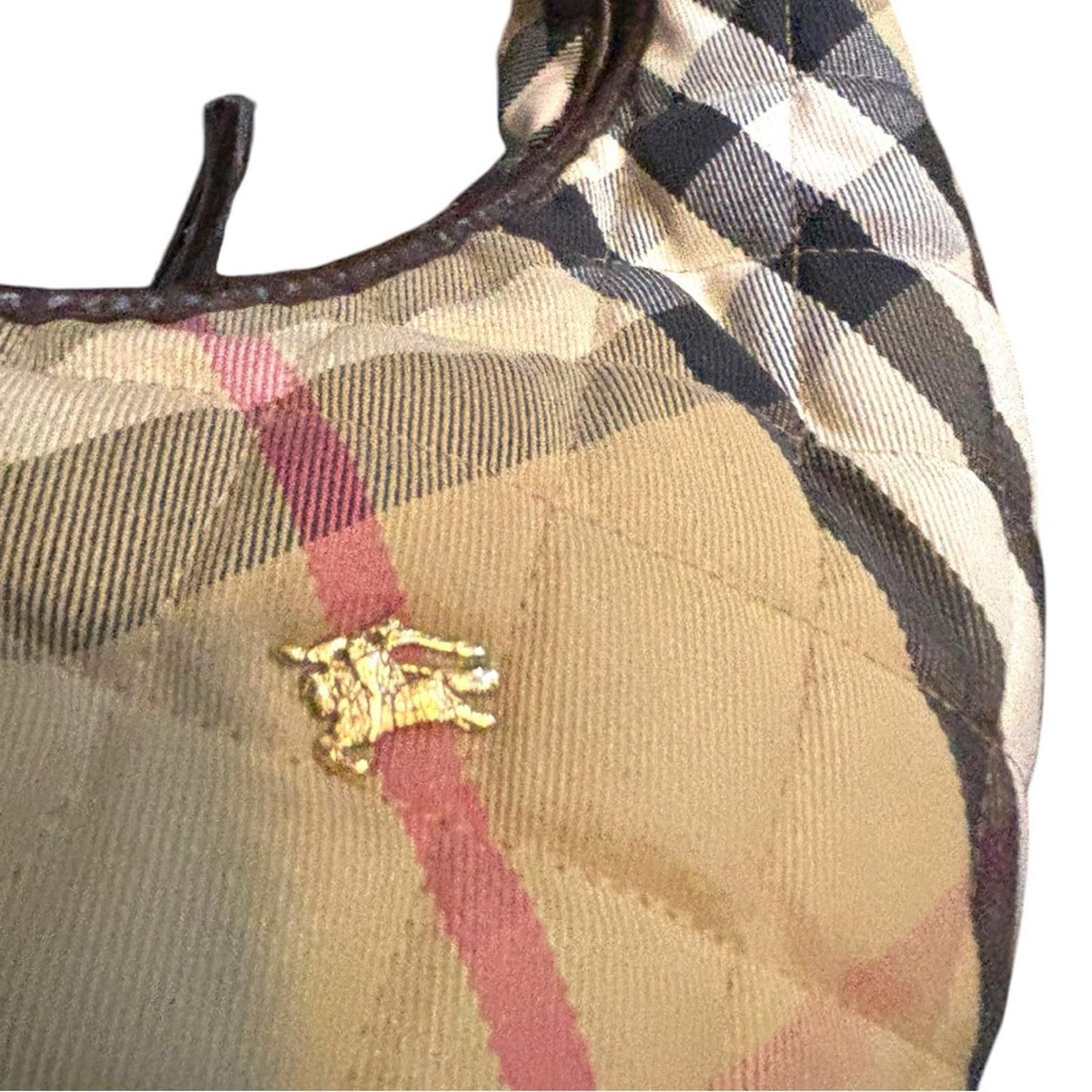 Burberry House Check Quilted Hoxton Hobo