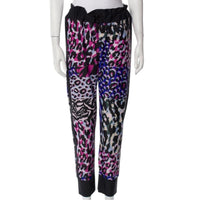 Versace Printed Sweatpants Multicolor Animal Print Joggers Size L