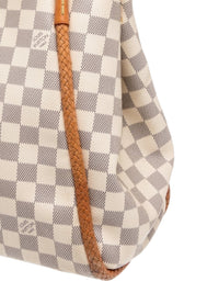 Louis Vuitton Damier Azur Braided Tassel Tote