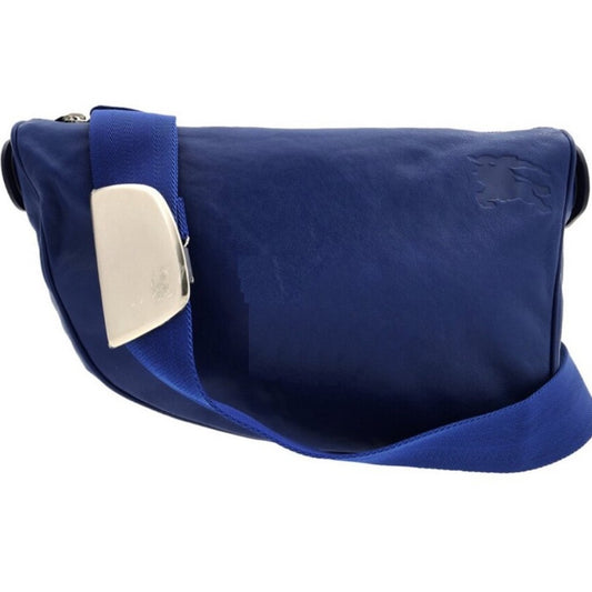Burberry Knight Medium Shield Messenger Bag Navy Blue (New)