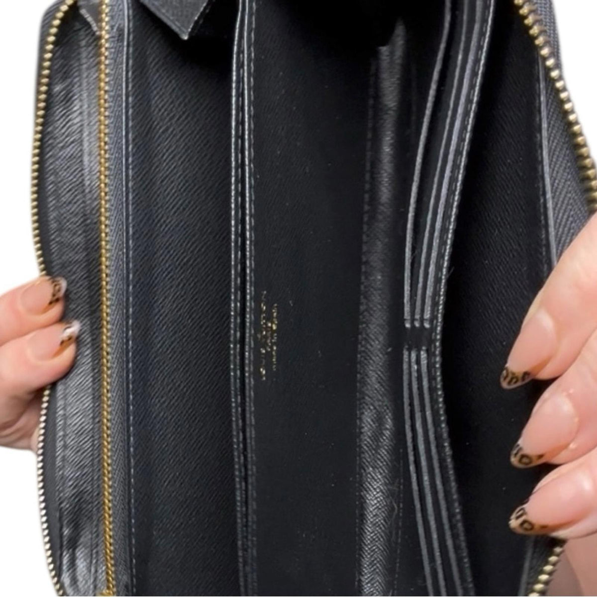 Louis Vuitton Game On Zippy Wallet Black Monogram Canvas