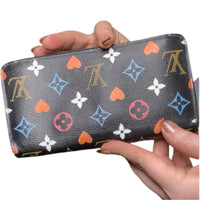 Louis Vuitton Game On Zippy Wallet Black Monogram Canvas