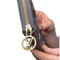 Louis Vuitton Game On Zippy Wallet Black Monogram Canvas