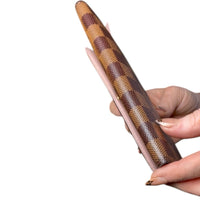 Louis Vuitton Emilie Wallet Damier Ebene Canvas Pink Interior