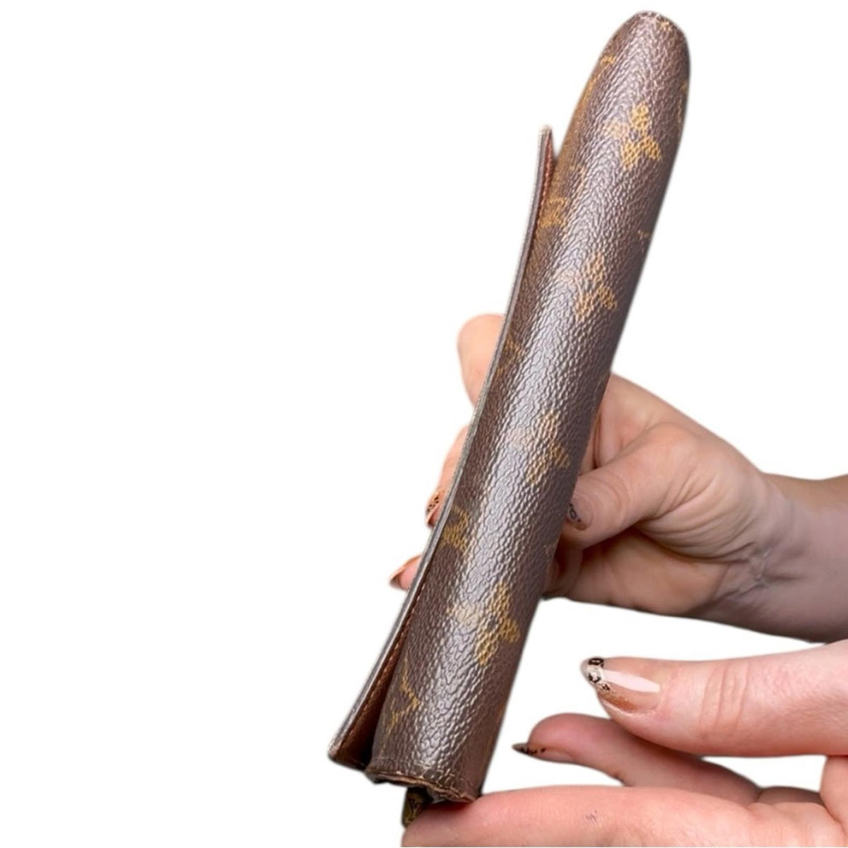 Louis Vuitton Sarah Wallet Monogram Canvas Brown w/Box & COA