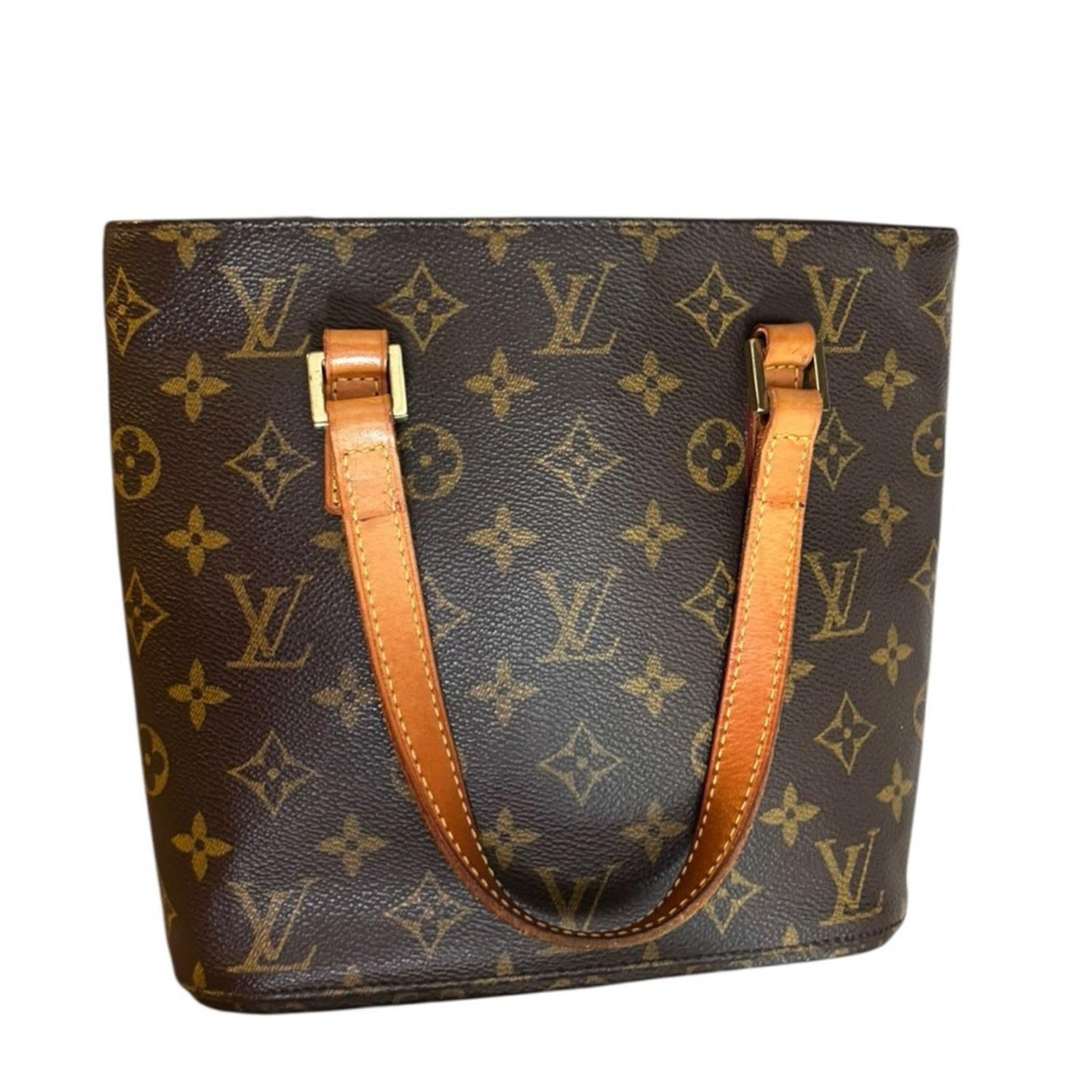 Louis Vuitton Vavin PM Tote Monogram Canvas Brown Leather Shoulder Bag