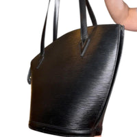 Louis Vuitton Saint Jacques GM Shoulder Bag Black Epi Leather