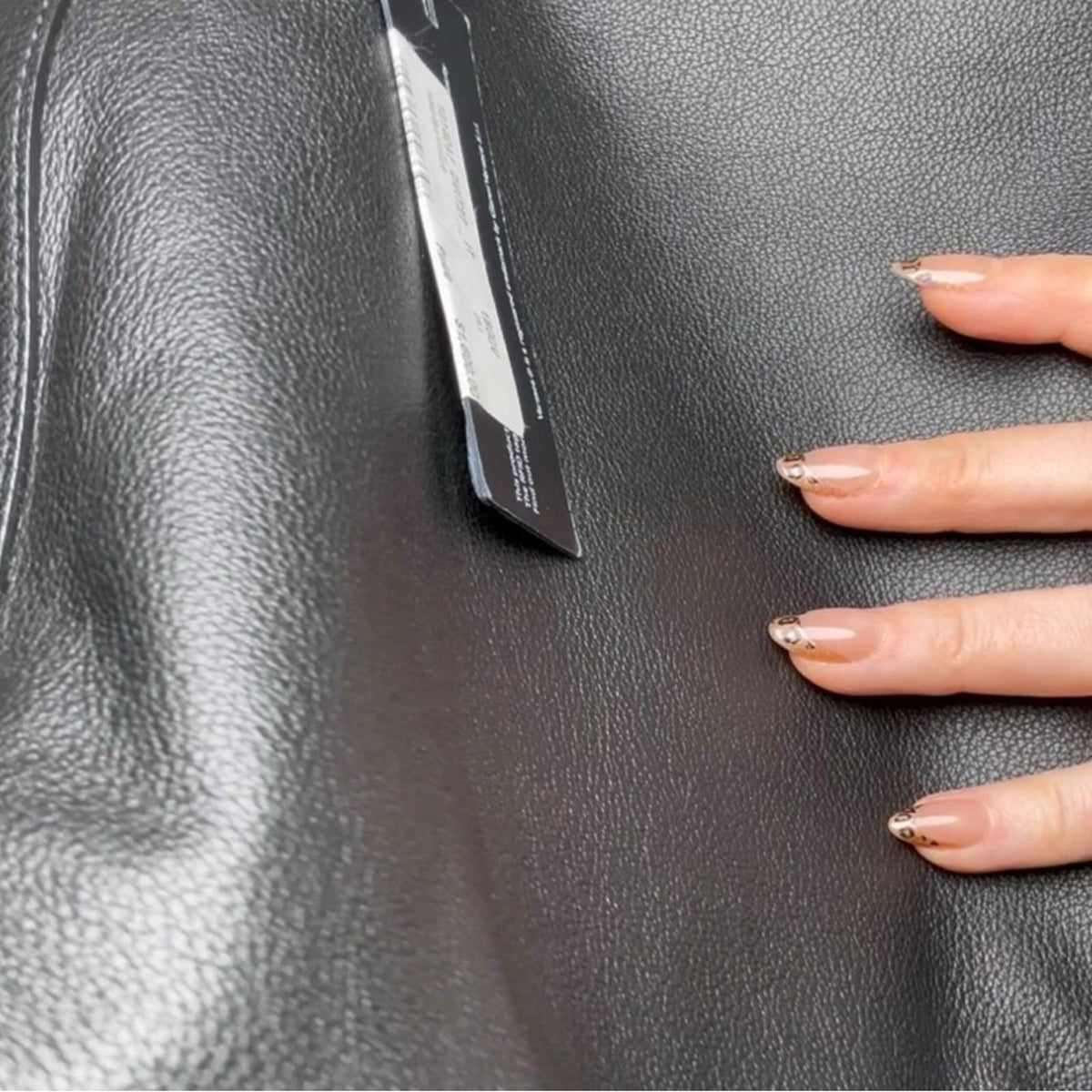 Versace Black 100% Pebbled Leather Large Hobo Shoulder Tote Bag NWT