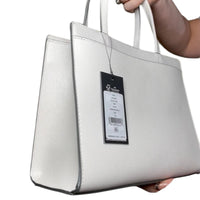 Karl Lagerfeld Paris Snow White Multi Charm Tote