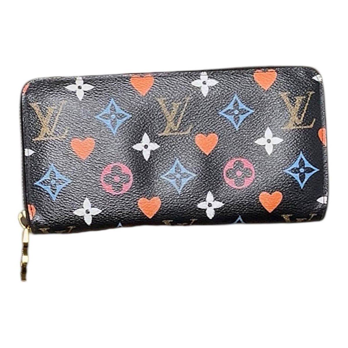 Louis Vuitton Game On Zippy Wallet Black Monogram Canvas