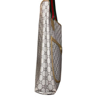 GUCCI Plus Vintage GG Supreme Tote Bag Beige Brown Canvas