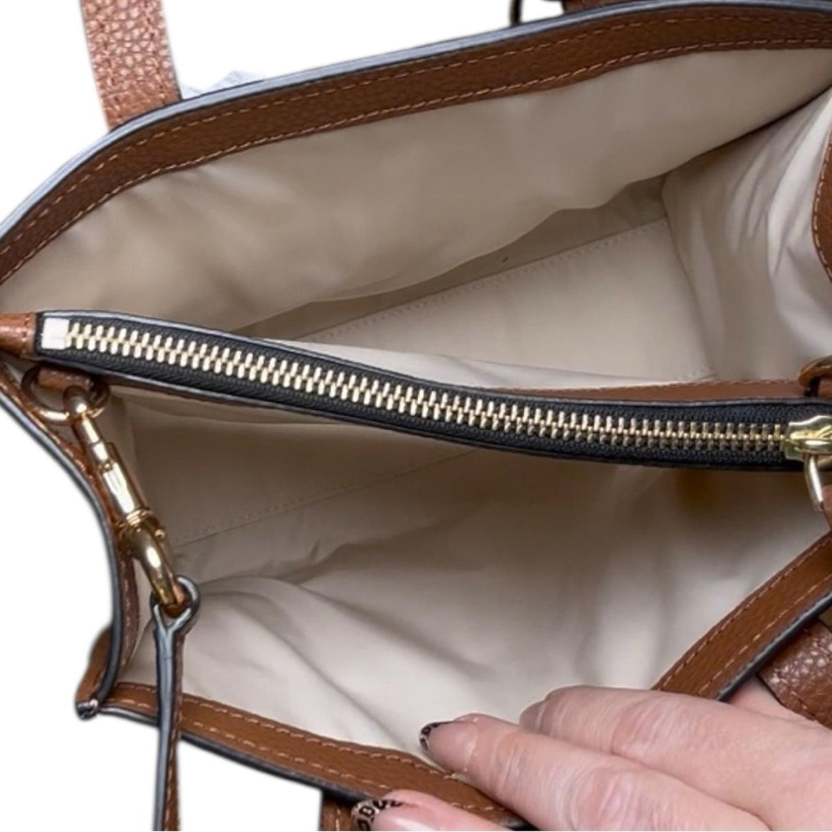 Marc Jacobs Black and Cream Handbag with matching wallet