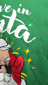 Holiday Time Green crewneck sweatshirt size XL skuM