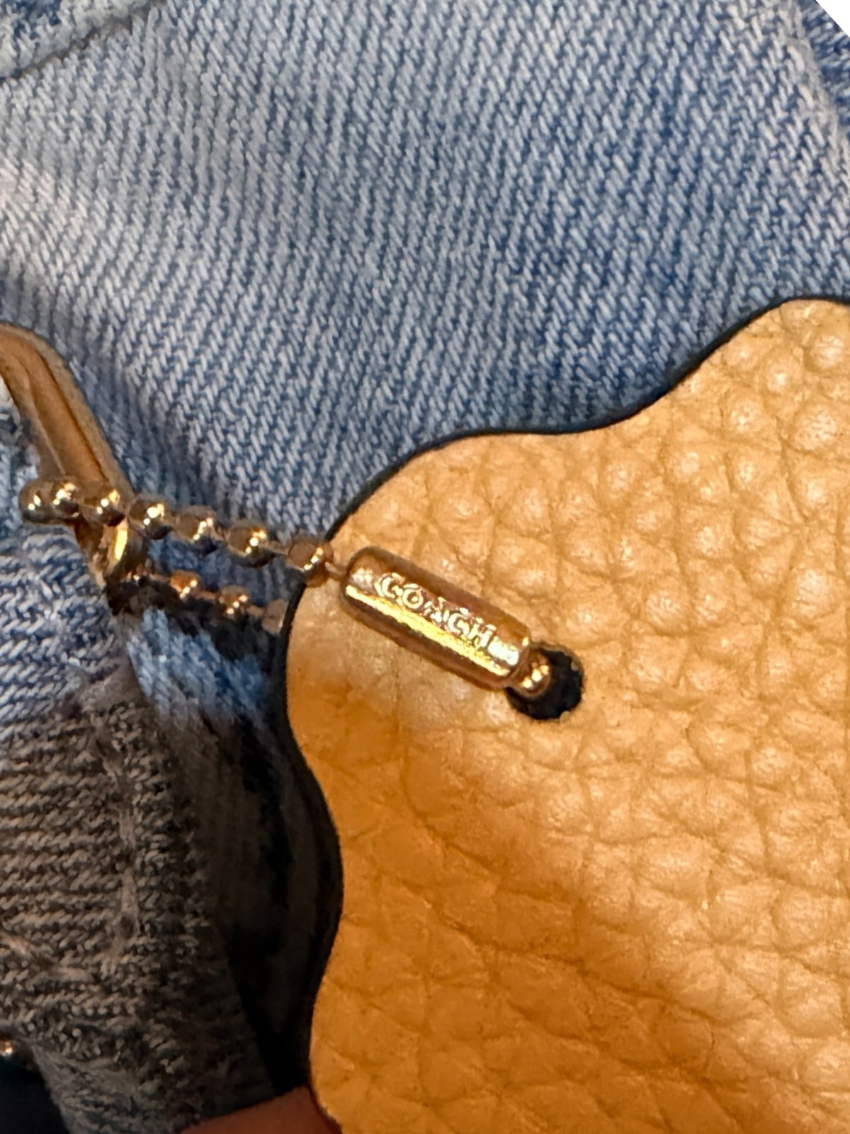 Coach Denim Rowan Crossbody NWOT