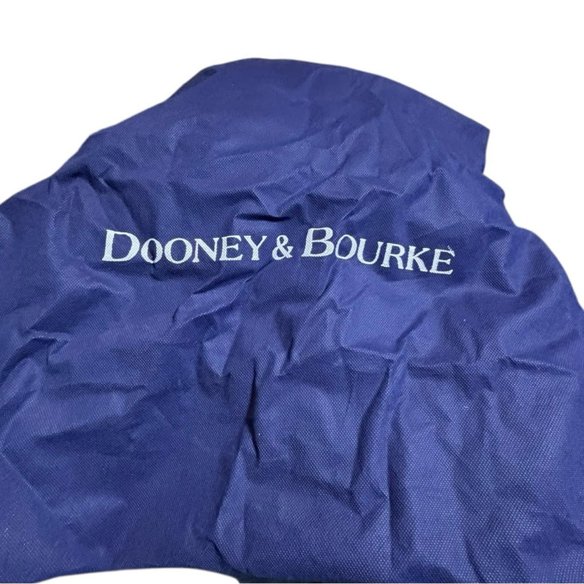 Dooney & Bourke Florentine Ostrich Embossed Leather Satchel Brown Crossbody