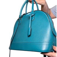 Louis Vuitton Teal Taurillon Leather Alma PM Crossbody Shoulder Bag