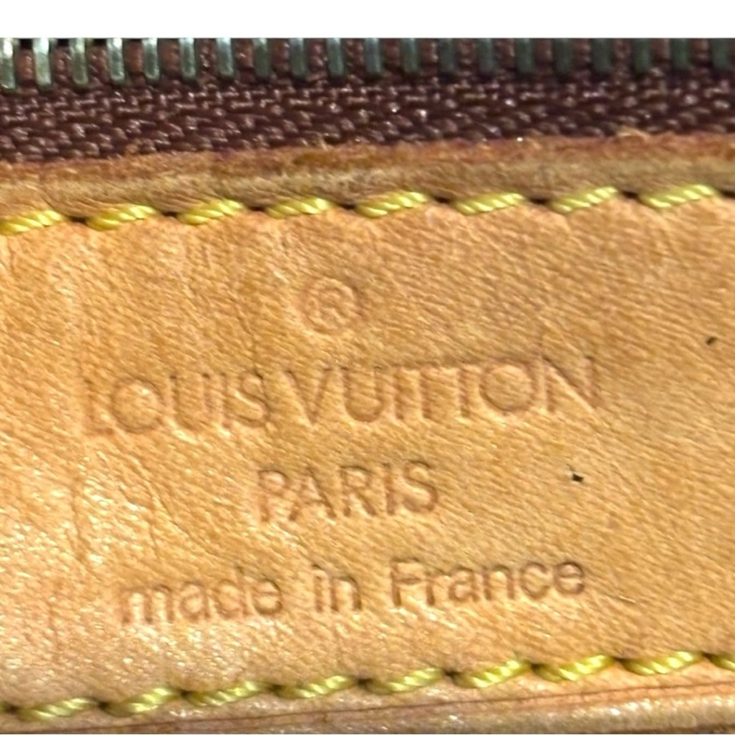 Louis Vuitton Monogram Cabas Mezzo Tote – Vintage Classic with COA