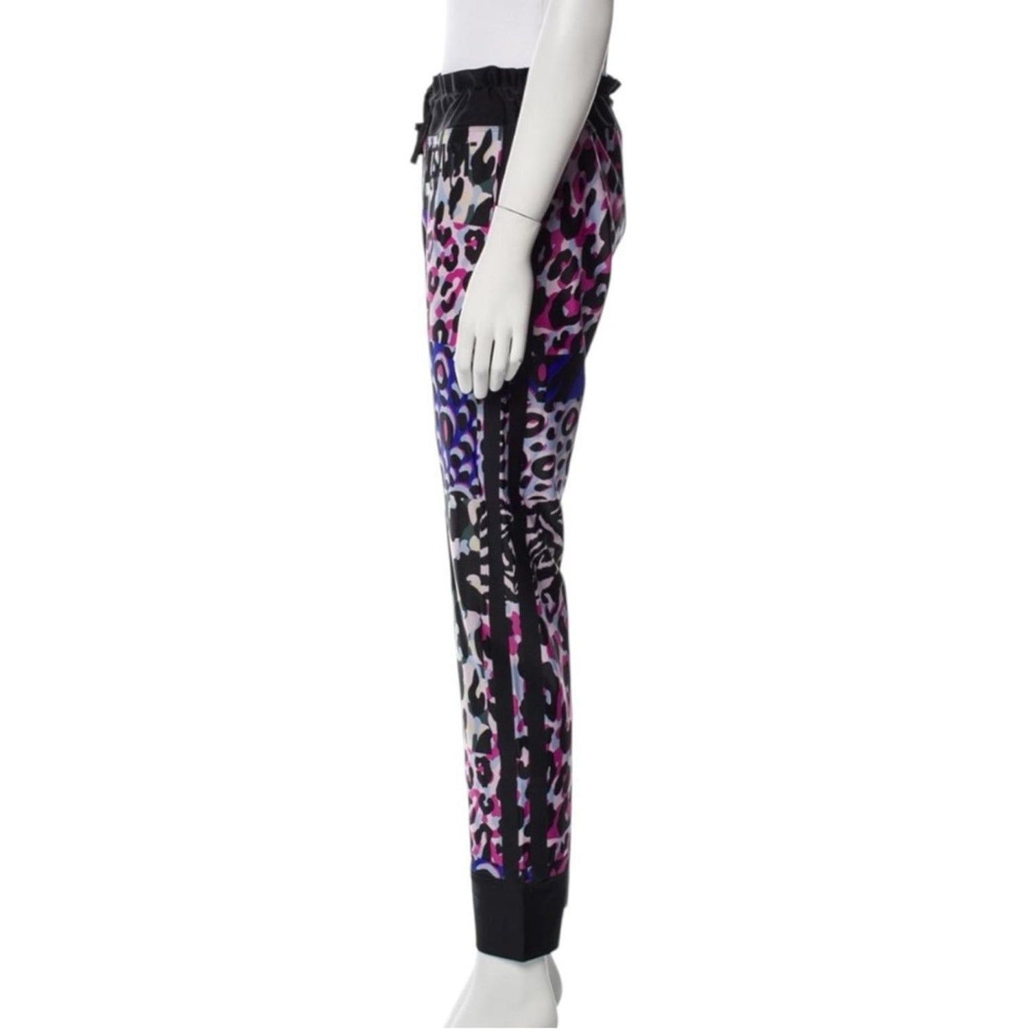 Versace Printed Sweatpants Multicolor Animal Print Joggers Size L