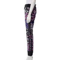 Versace Printed Sweatpants Multicolor Animal Print Joggers Size L