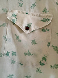 Vintage Western Pearl Snap Shirt Size 16 Large Sku1056