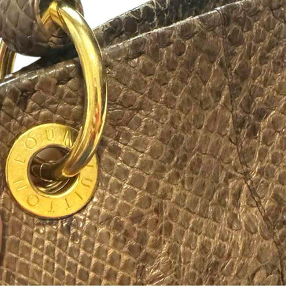 Louis Vuitton RARE Limited Edition Python Artsy MM Tote