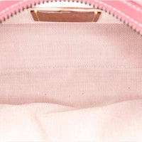 Coach Rogue 25 Mixed Weave Leather Top Handle Shoulder Bag Burgundy Multi