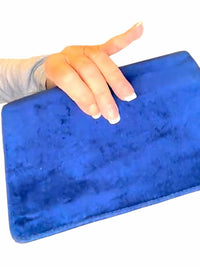 Gucci Blue Velvet G-Clasp Shoulder Clutch