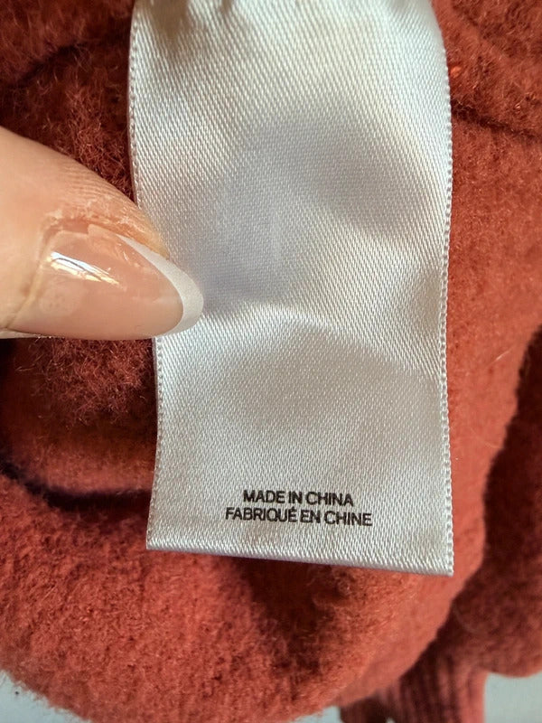 Express Coral Pink Hooded Sweater XL SKUO