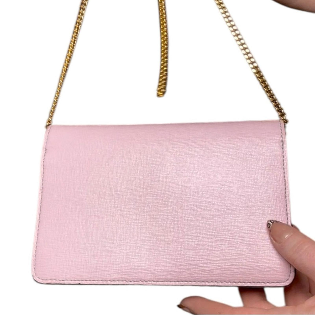 Fendi Monster Pink and Gray Crossbody