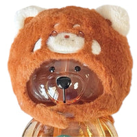 Starbucks Orange Bear Cup with Red Panda Hood Limited Edition Tumbler