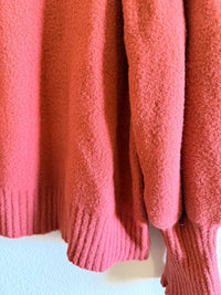 Express Coral Pink Hooded Sweater XL SKUO