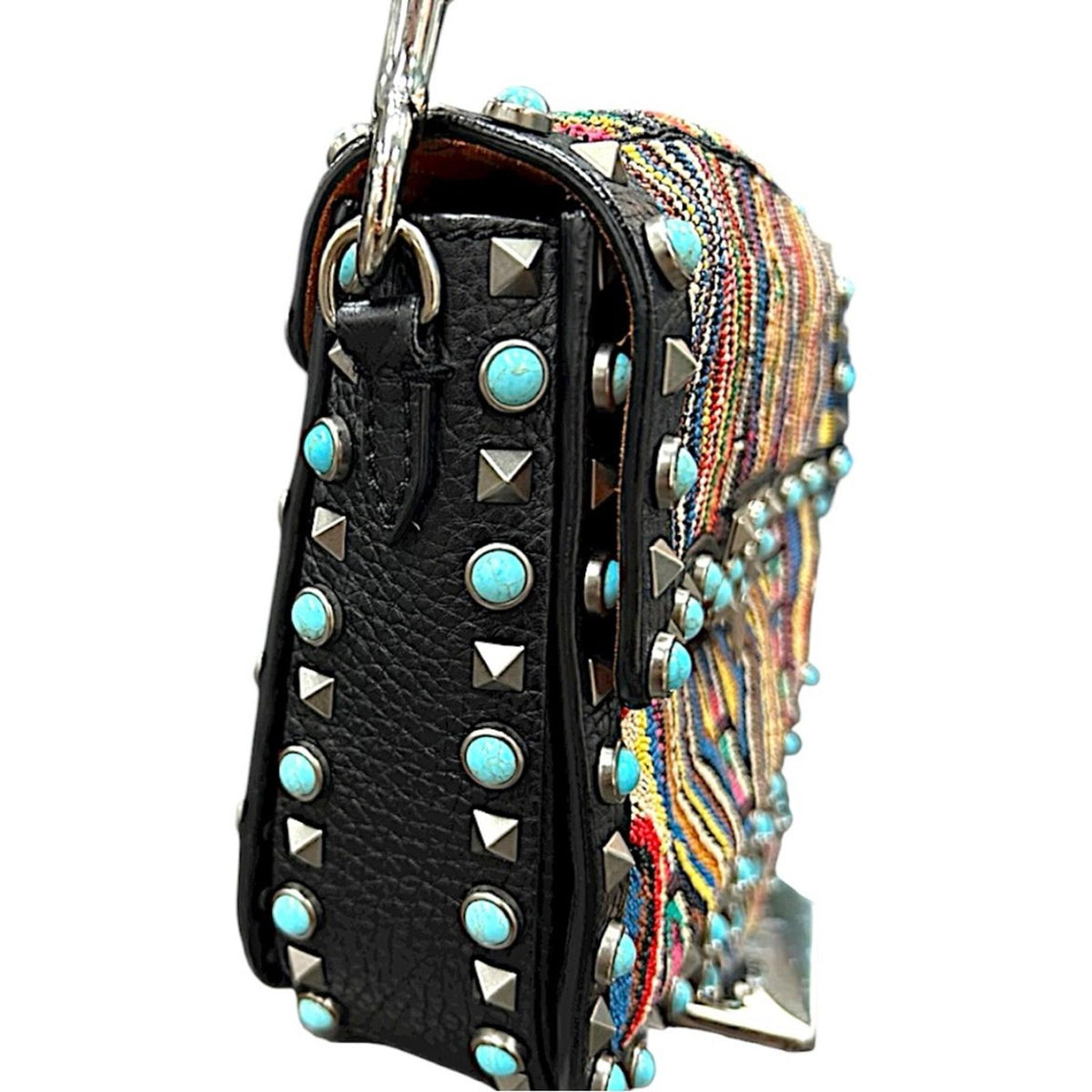 Valentino Garavani Rockstud Beaded Santeria Shoulder Bag NWT