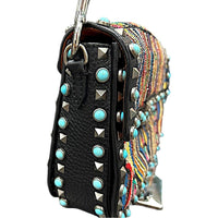 Valentino Garavani Rockstud Beaded Santeria Shoulder Bag NWT