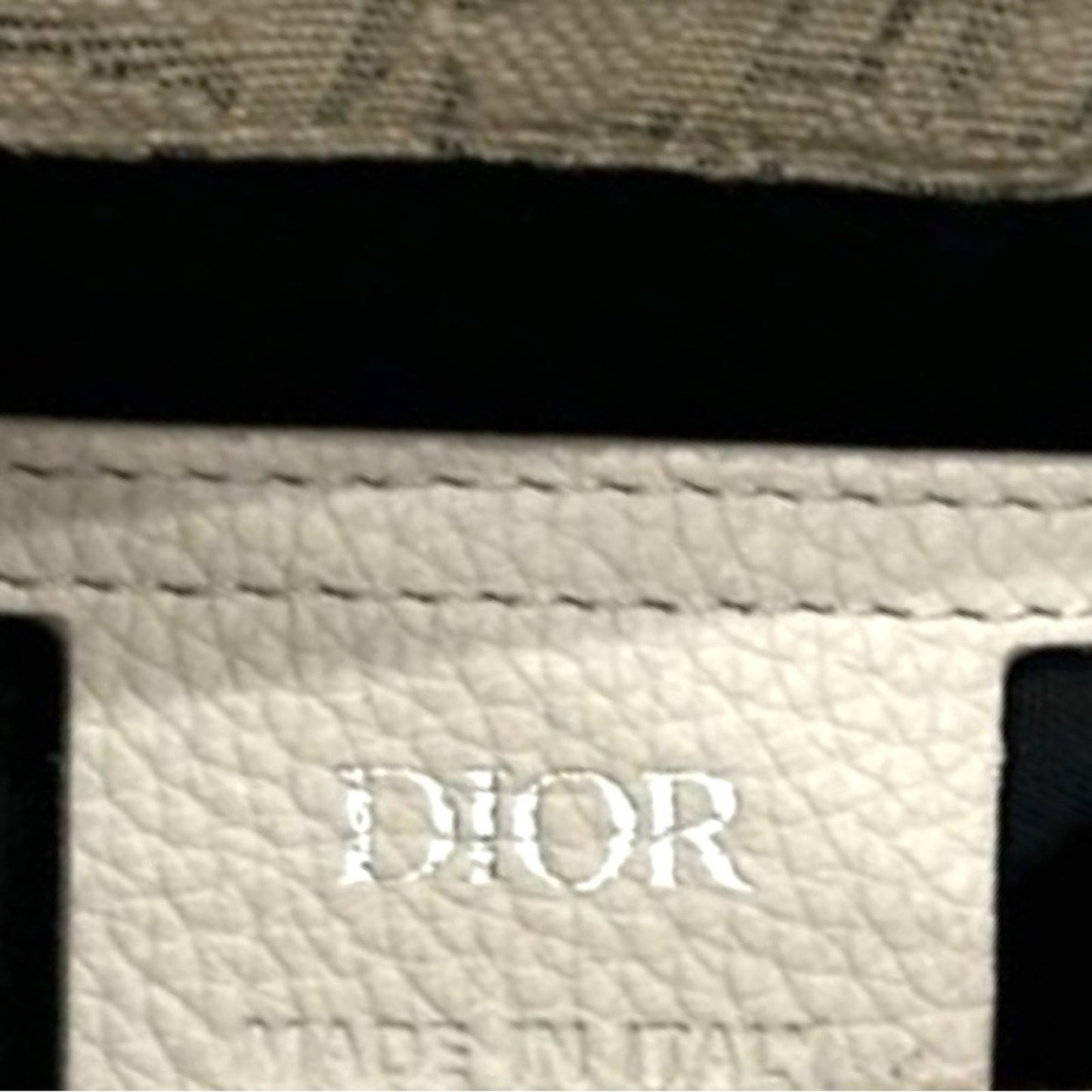 Christian Dior Trotter Canvas Backpack