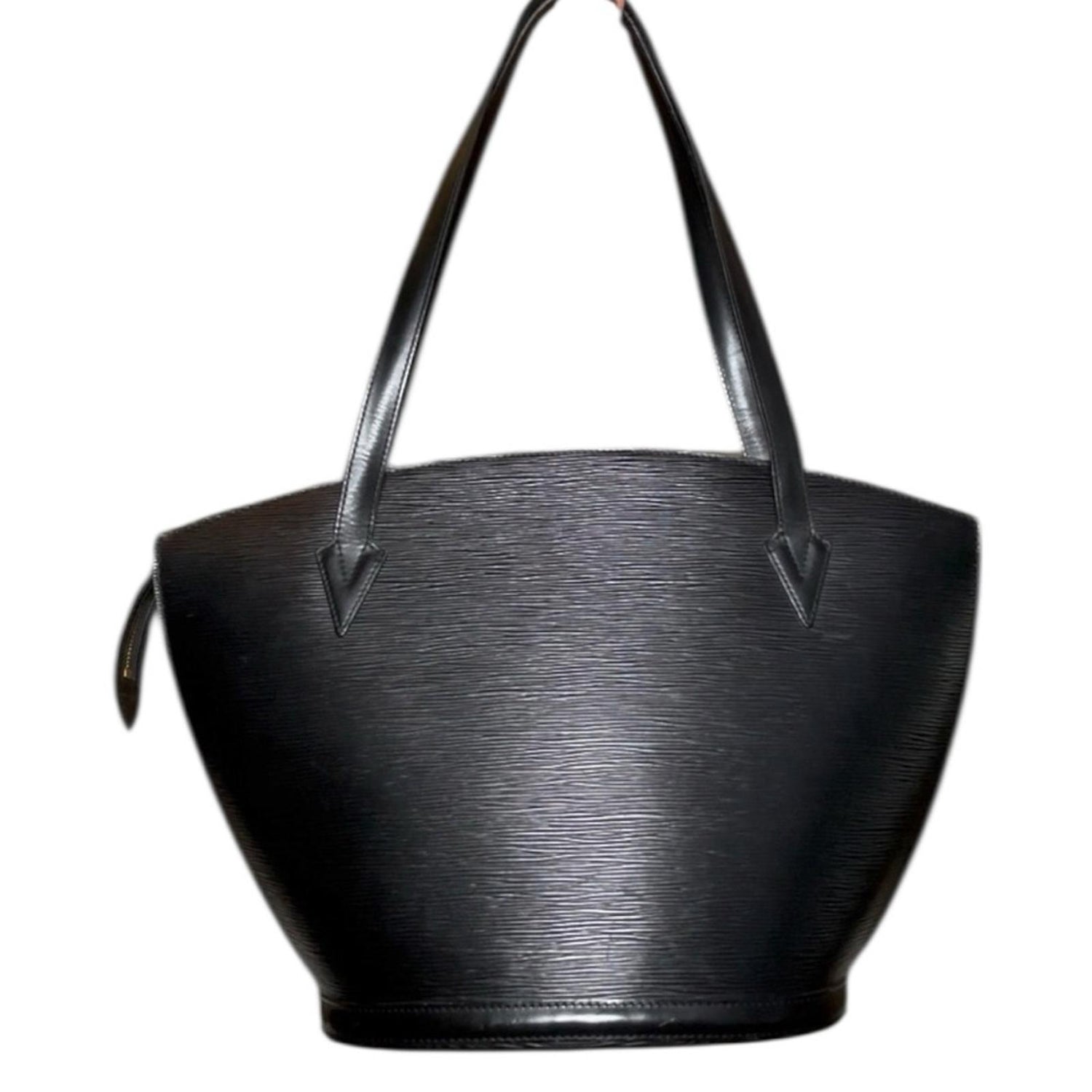 Louis Vuitton Saint Jacques GM Shoulder Bag Black Epi Leather