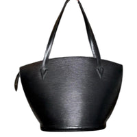 Louis Vuitton Saint Jacques GM Shoulder Bag Black Epi Leather