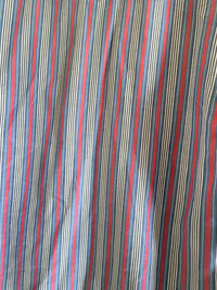Vintage Ranch & Town Western Pearl Snap Shirt Red Blue Men’s Large Sku1058