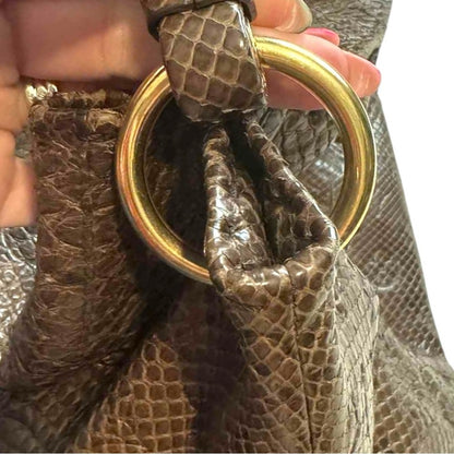 Louis Vuitton RARE Limited Edition Python Artsy MM Tote