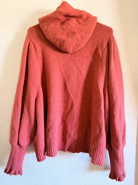 Express Coral Pink Hooded Sweater XL SKUO