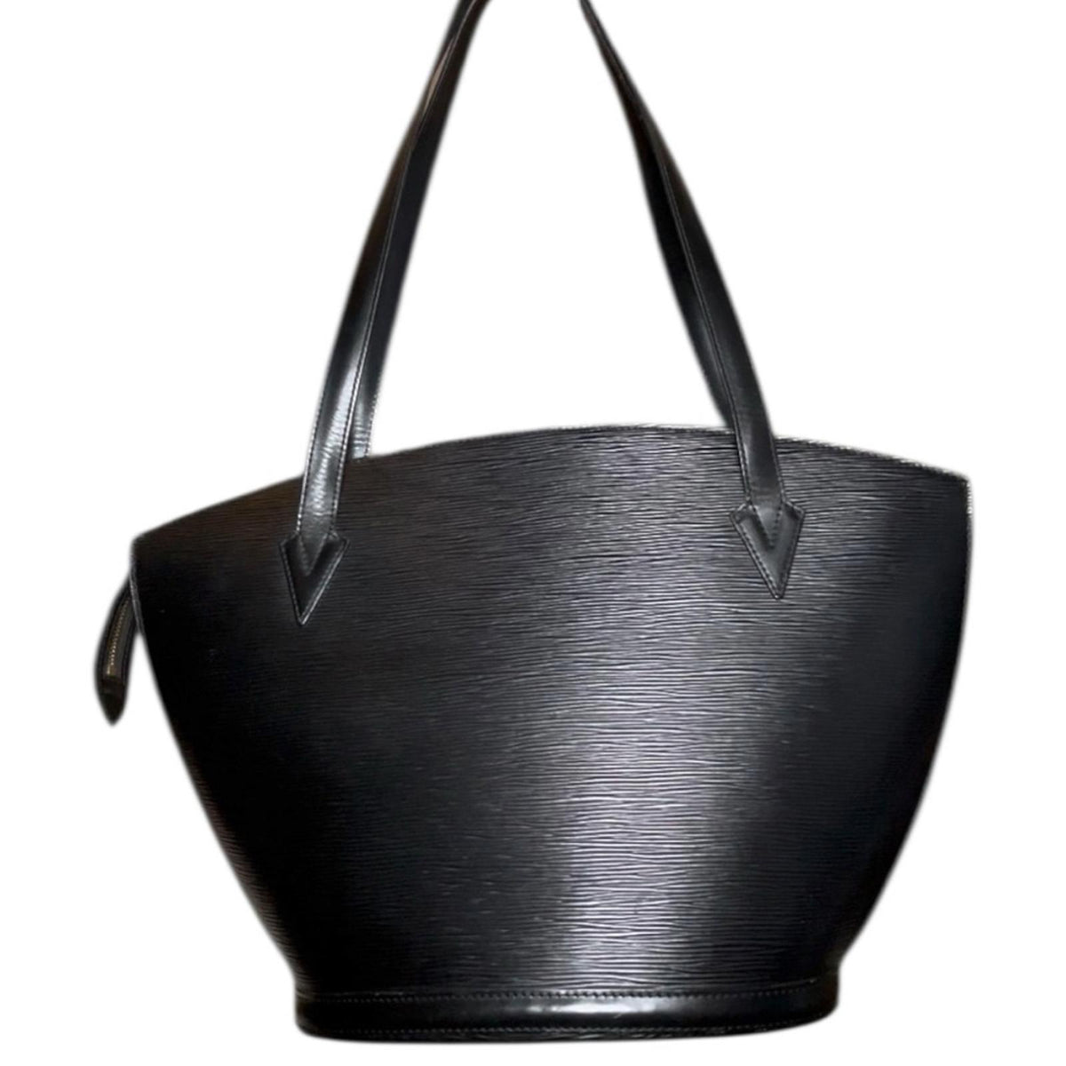 Louis Vuitton Saint Jacques GM Shoulder Bag Black Epi Leather