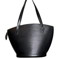 Louis Vuitton Saint Jacques GM Shoulder Bag Black Epi Leather
