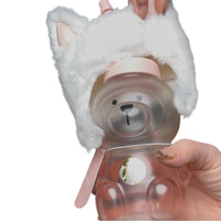 Starbucks Winter Bear 19oz Glass Straw Cup Tumbler new with tags