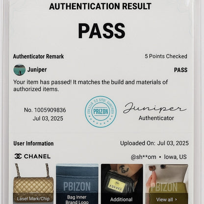 CHANEL Metallic Gold Quilted Boy Bag Crossbody with COA