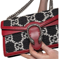 Gucci Multicolor GG Tweed Dionysus Shoulder Bag