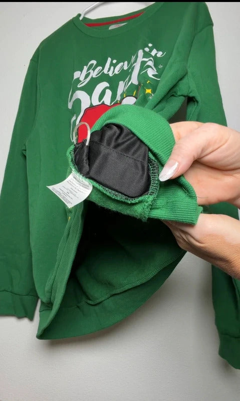 Holiday Time Green crewneck sweatshirt size XL skuM