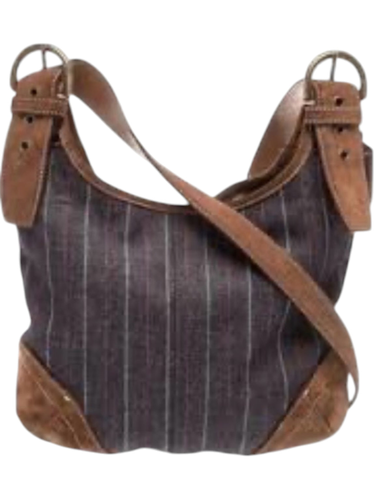 Coach Vintage Denim and Suede Crossbody