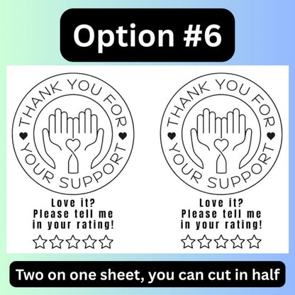 100 4x6 Sticker Labels for sellers to add to packages for shipping