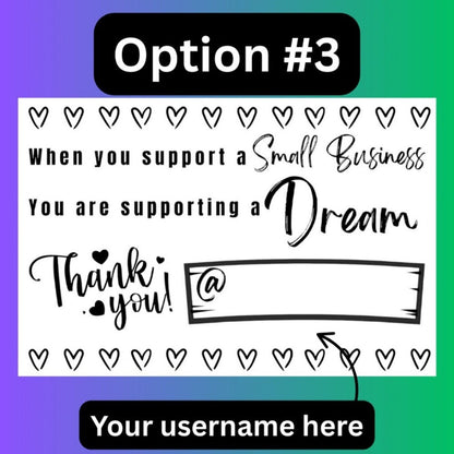 100 4x6 Sticker Labels for sellers to add to packages for shipping